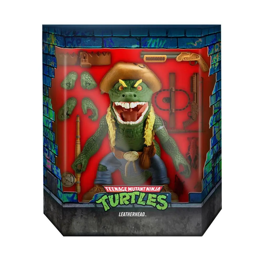 Teenage Mutant Ninja Turtles Ultimates Action Figure Leatherhead 18 cm termékfotó