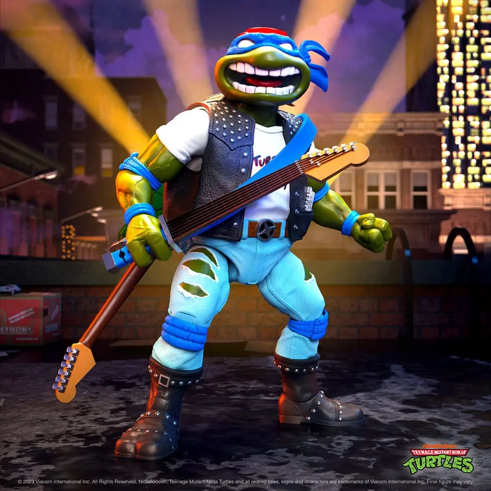 Teenage Mutant Ninja Turtles Ultimates Action Figúrka Classic Rocker Leo 18 cm termékfotó