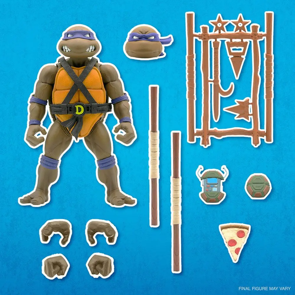 Teenage Mutant Ninja Turtles Ultimates Akčné figúrky Donatello 18 cm termékfotó