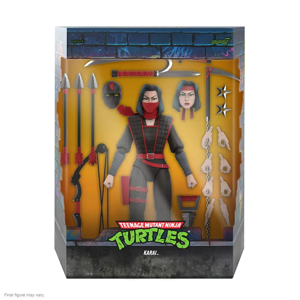 Teenage Mutant Ninja Turtles Ultimates Action Figure Karai 18 cm termékfotó