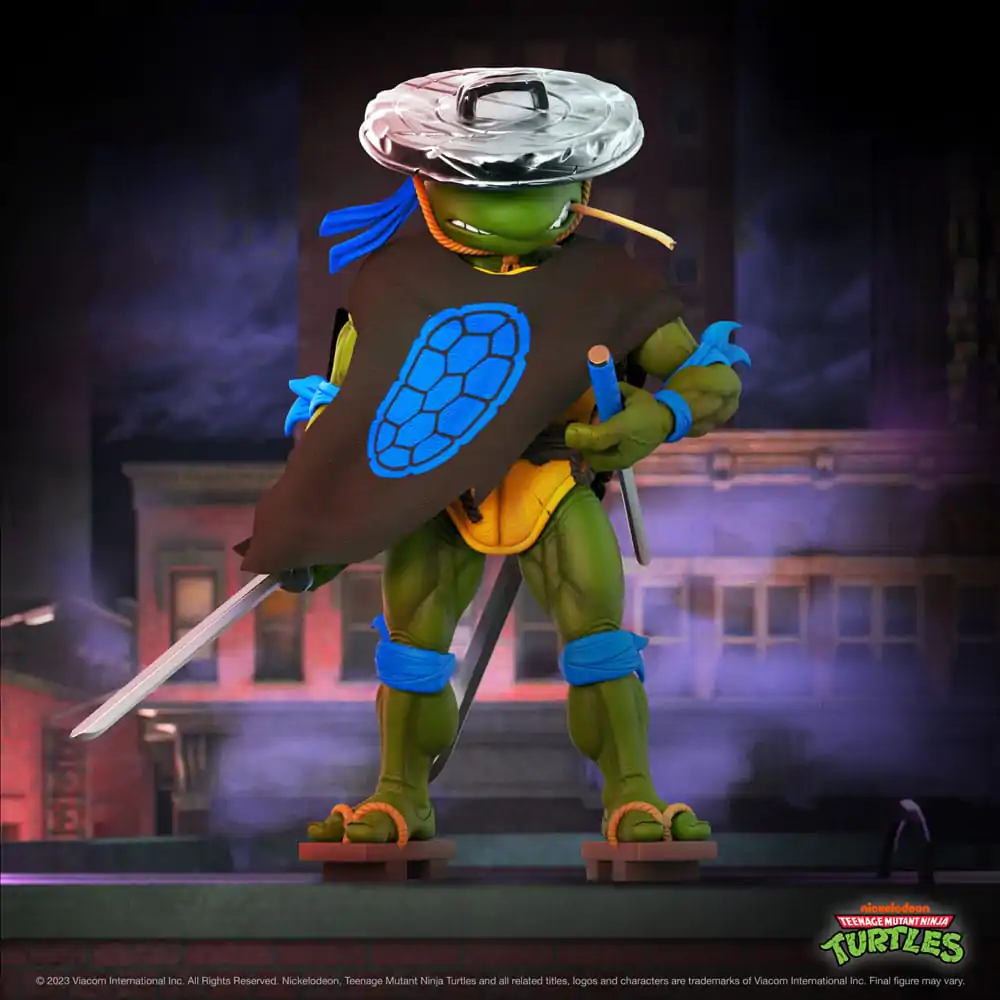 Teenage Mutant Ninja Turtles Ultimates Akčná figúrka Ninja Nomad Leonardo 18 cm termékfotó