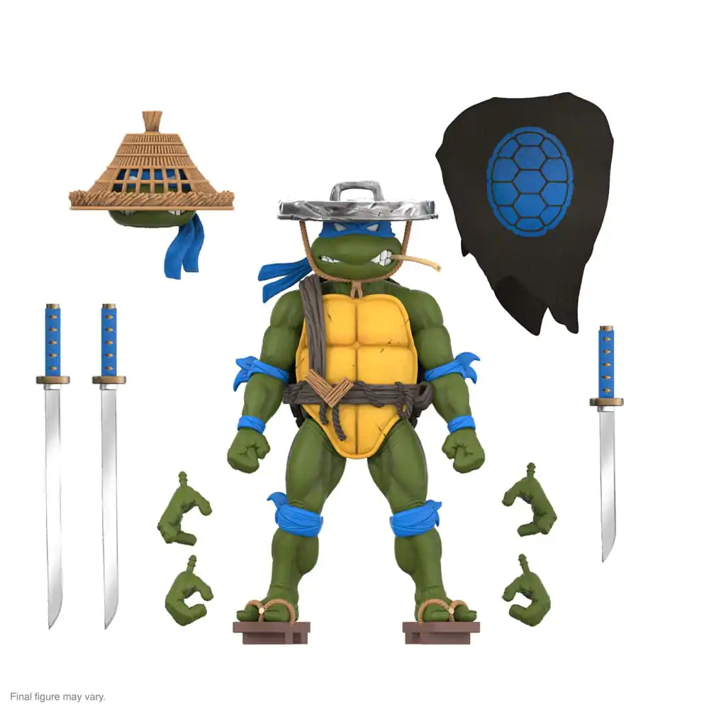 Teenage Mutant Ninja Turtles Ultimates Akčná figúrka Ninja Nomad Leonardo 18 cm termékfotó