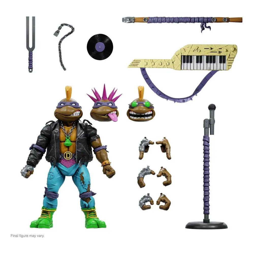 Teenage Mutant Ninja Turtles Ultimates akčná figúrka Punker Donatello 18 cm termékfotó