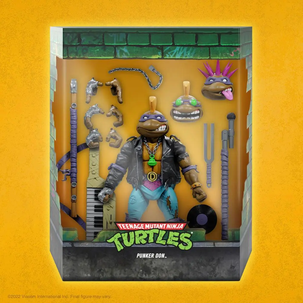 Teenage Mutant Ninja Turtles Ultimates akčná figúrka Punker Donatello 18 cm termékfotó