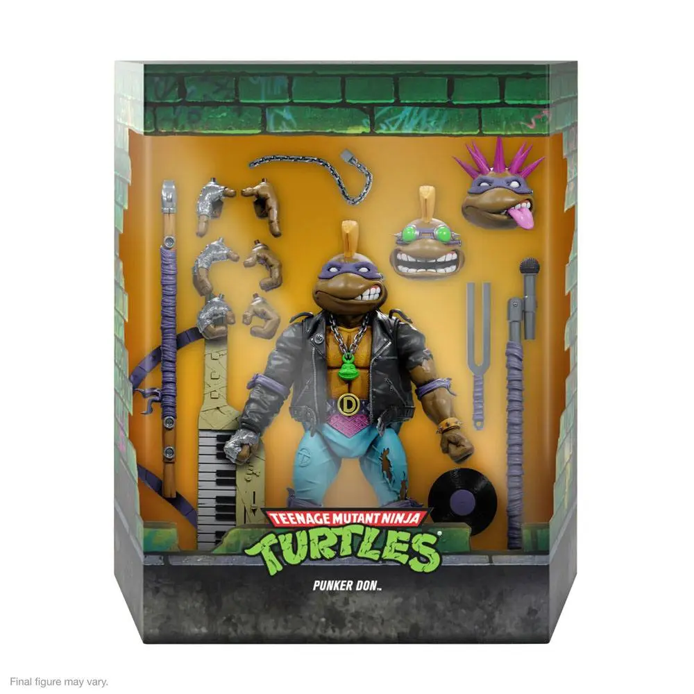 Teenage Mutant Ninja Turtles Ultimates akčná figúrka Punker Donatello 18 cm termékfotó