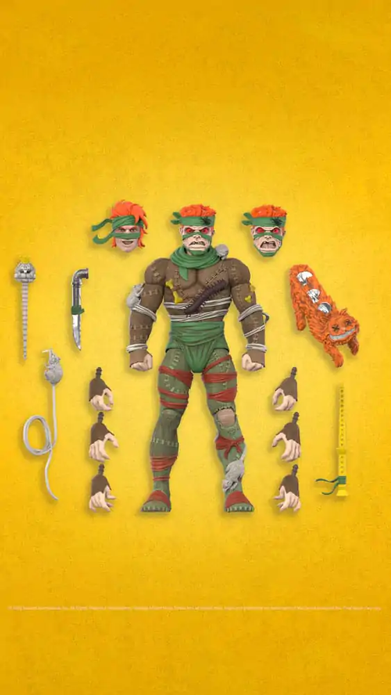 Teenage Mutant Ninja Turtles Ultimates Akčná figúrka Rat King 18 cm termékfotó