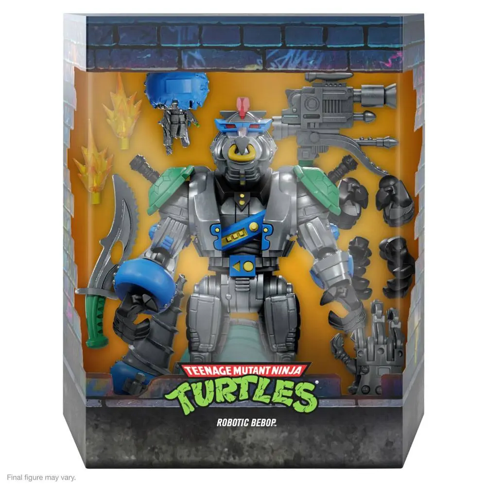 Teenage Mutant Ninja Turtles Ultimates Action Figure Robotic Bebop 20 cm termékfotó