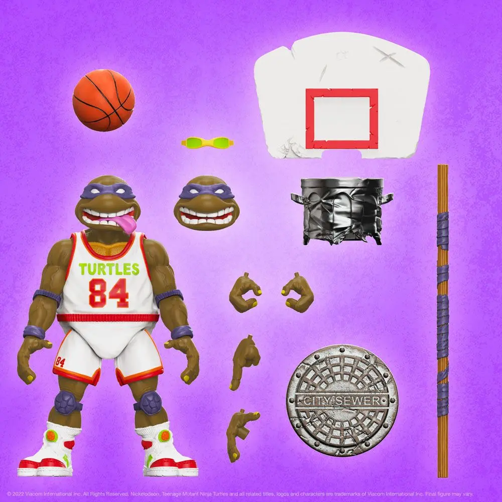 Teenage Mutant Ninja Turtles Ultimates Akčná figúrka Slam Dunkin' Don 18 cm termékfotó