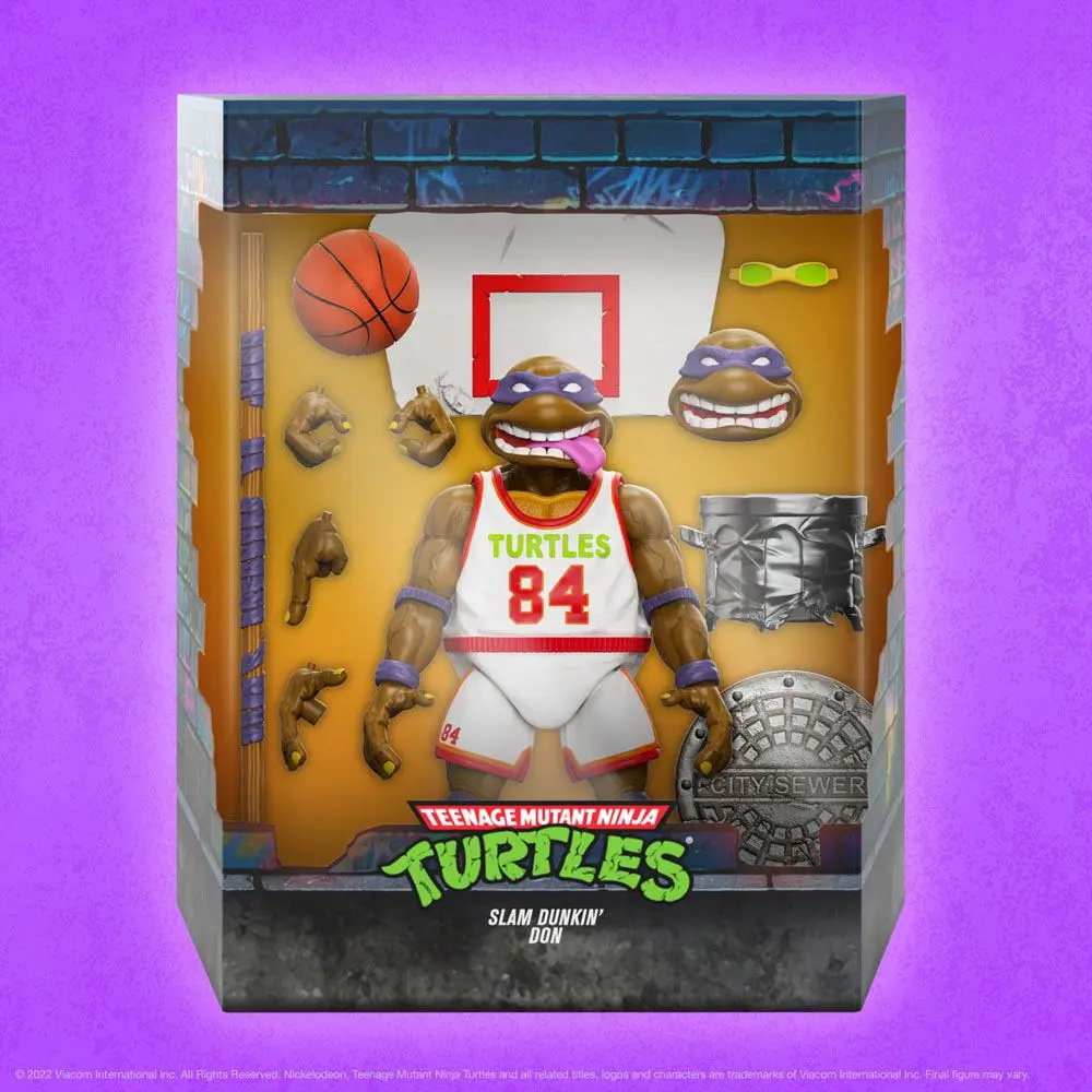 Teenage Mutant Ninja Turtles Ultimates Akčná figúrka Slam Dunkin' Don 18 cm termékfotó