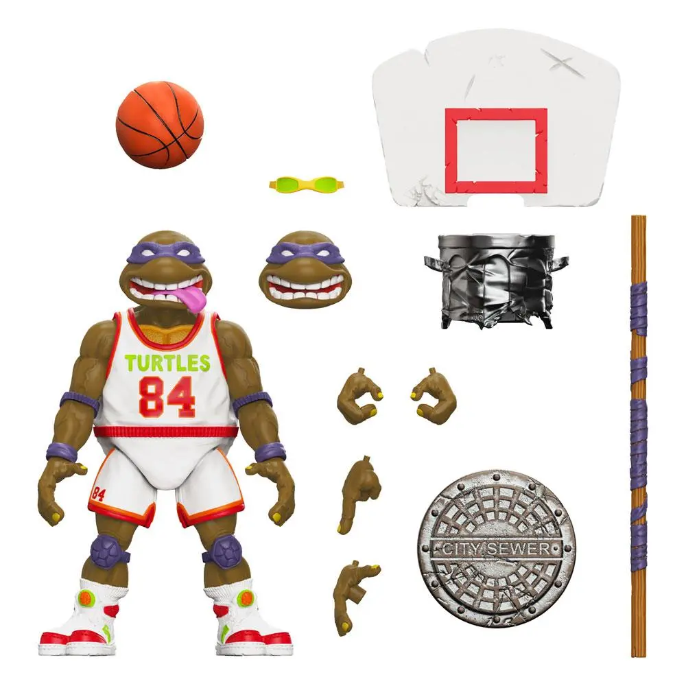 Teenage Mutant Ninja Turtles Ultimates Akčná figúrka Slam Dunkin' Don 18 cm termékfotó