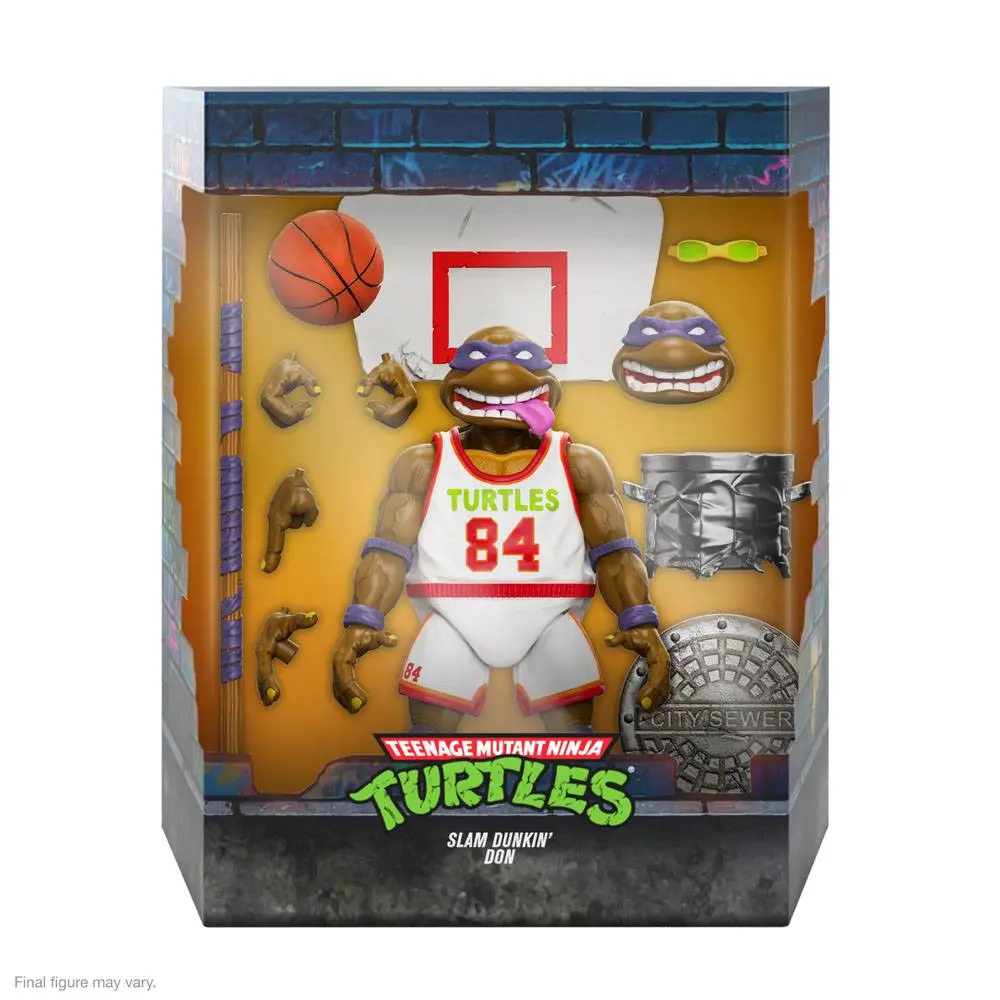 Teenage Mutant Ninja Turtles Ultimates Akčná figúrka Slam Dunkin' Don 18 cm termékfotó