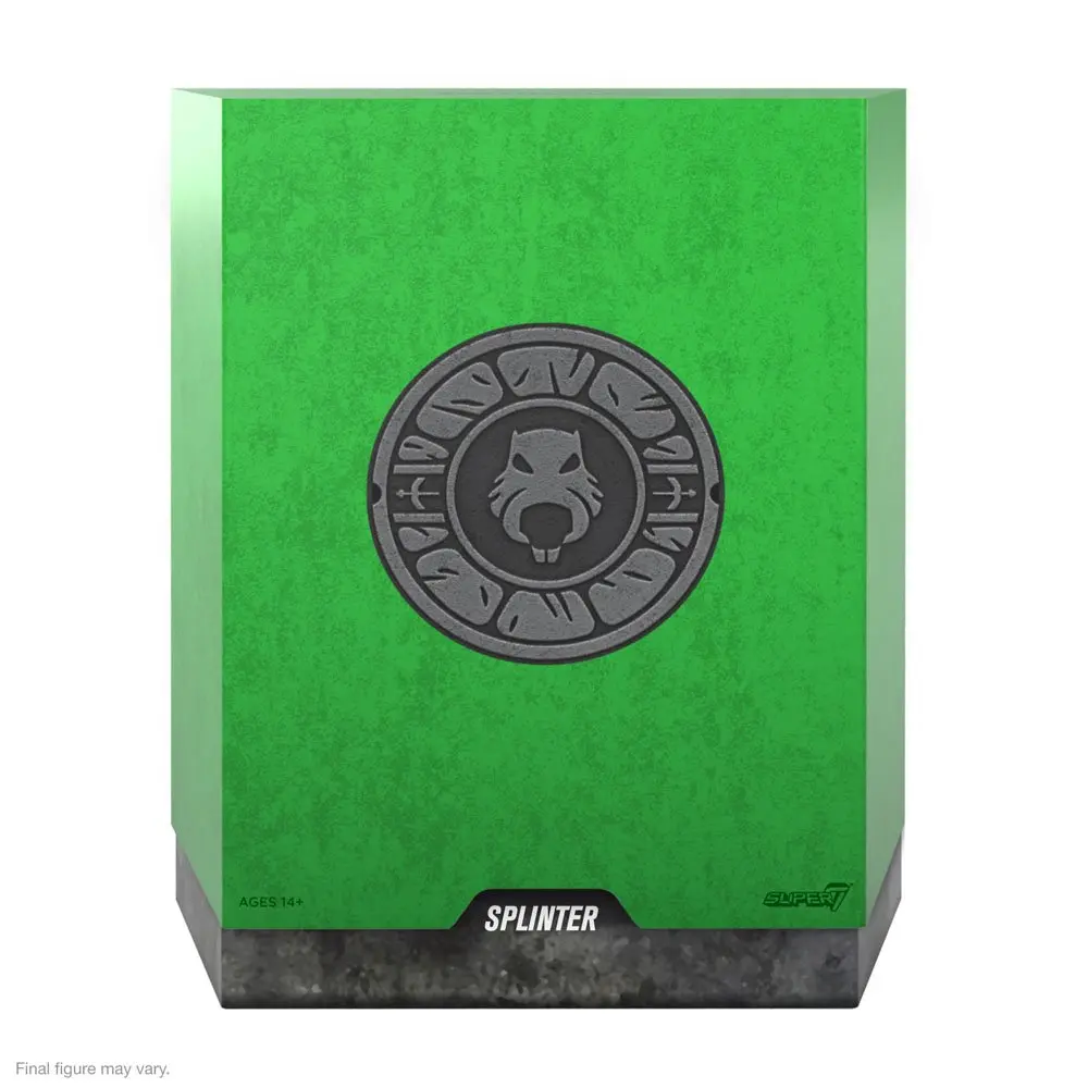 Teenage Mutant Ninja Turtles Ultimates Akčná Figúrka Splinter (Flocked) 18 cm produktová fotografia