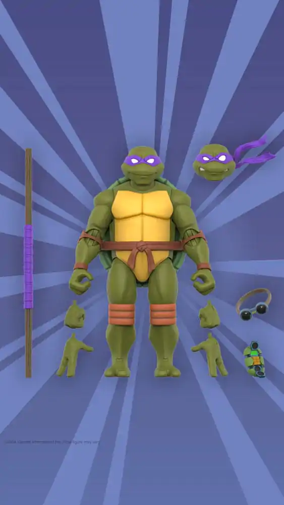 Teenage Mutant Ninja Turtles Ultimates Akčná figúrka Vlna 12 Donatello 18 cm termékfotó