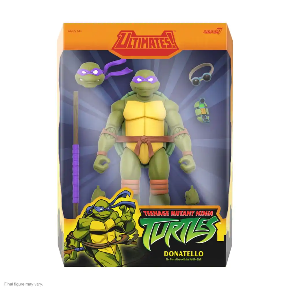 Teenage Mutant Ninja Turtles Ultimates Akčná figúrka Vlna 12 Donatello 18 cm termékfotó