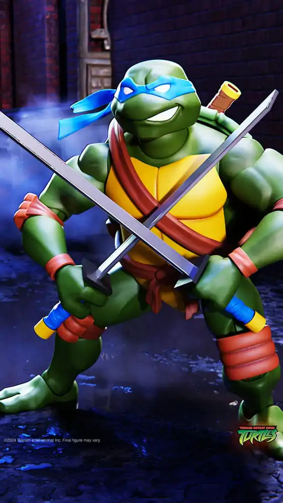 Teenage Mutant Ninja Turtles Ultimates Action Figure Wave 12 Leonardo 18 cm termékfotó