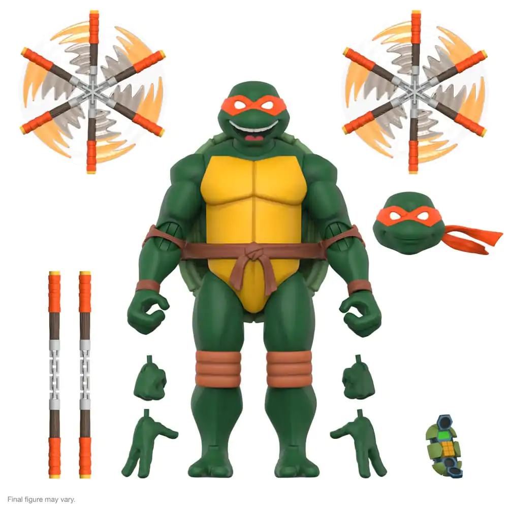 Teenage Mutant Ninja Turtles Ultimates Action Figure Vlna 12 Michelangelo 18 cm termékfotó