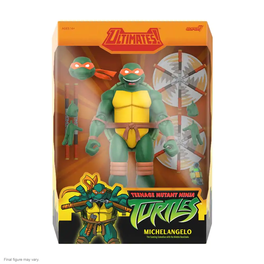 Teenage Mutant Ninja Turtles Ultimates Action Figure Vlna 12 Michelangelo 18 cm termékfotó