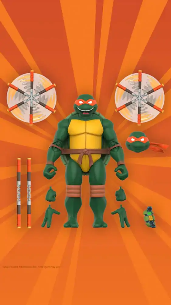 Teenage Mutant Ninja Turtles Ultimates Action Figure Vlna 12 Michelangelo 18 cm termékfotó