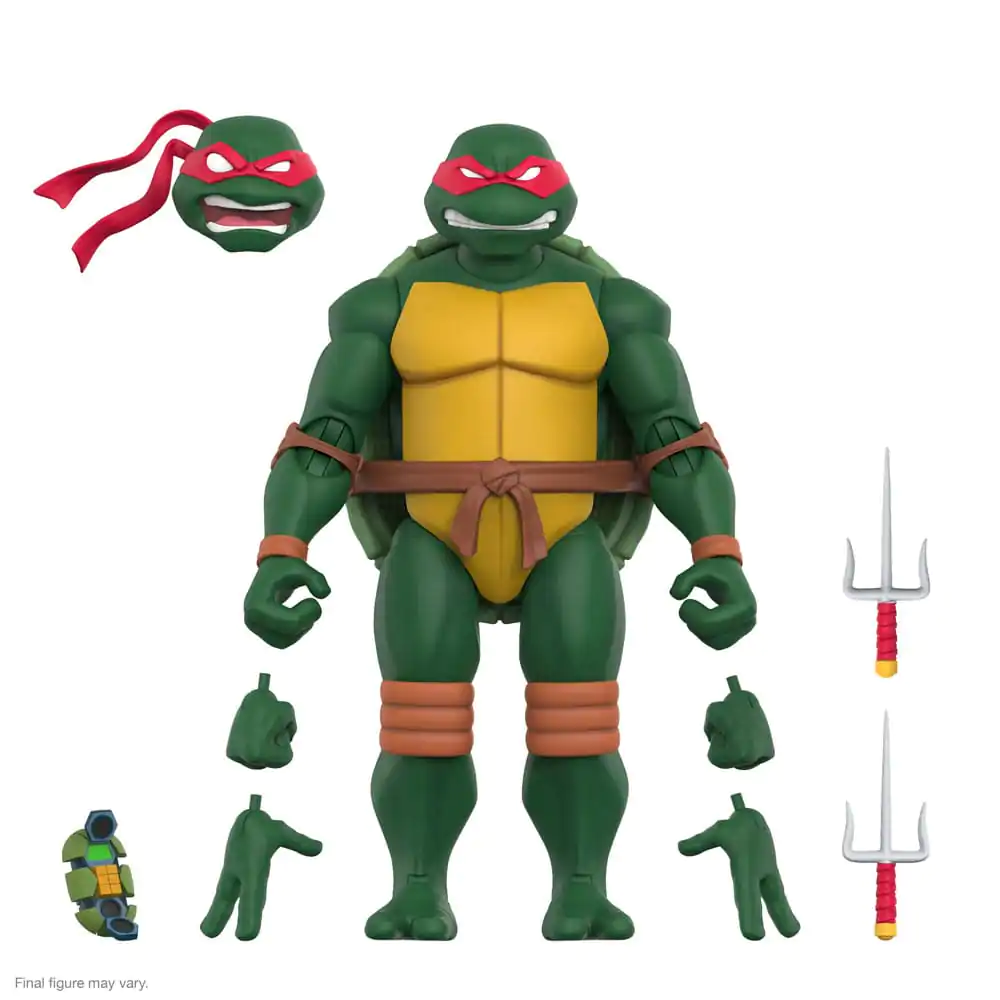 Teenage Mutant Ninja Turtles Ultimates akčná figúrka 12. vlna Raphael 18 cm termékfotó