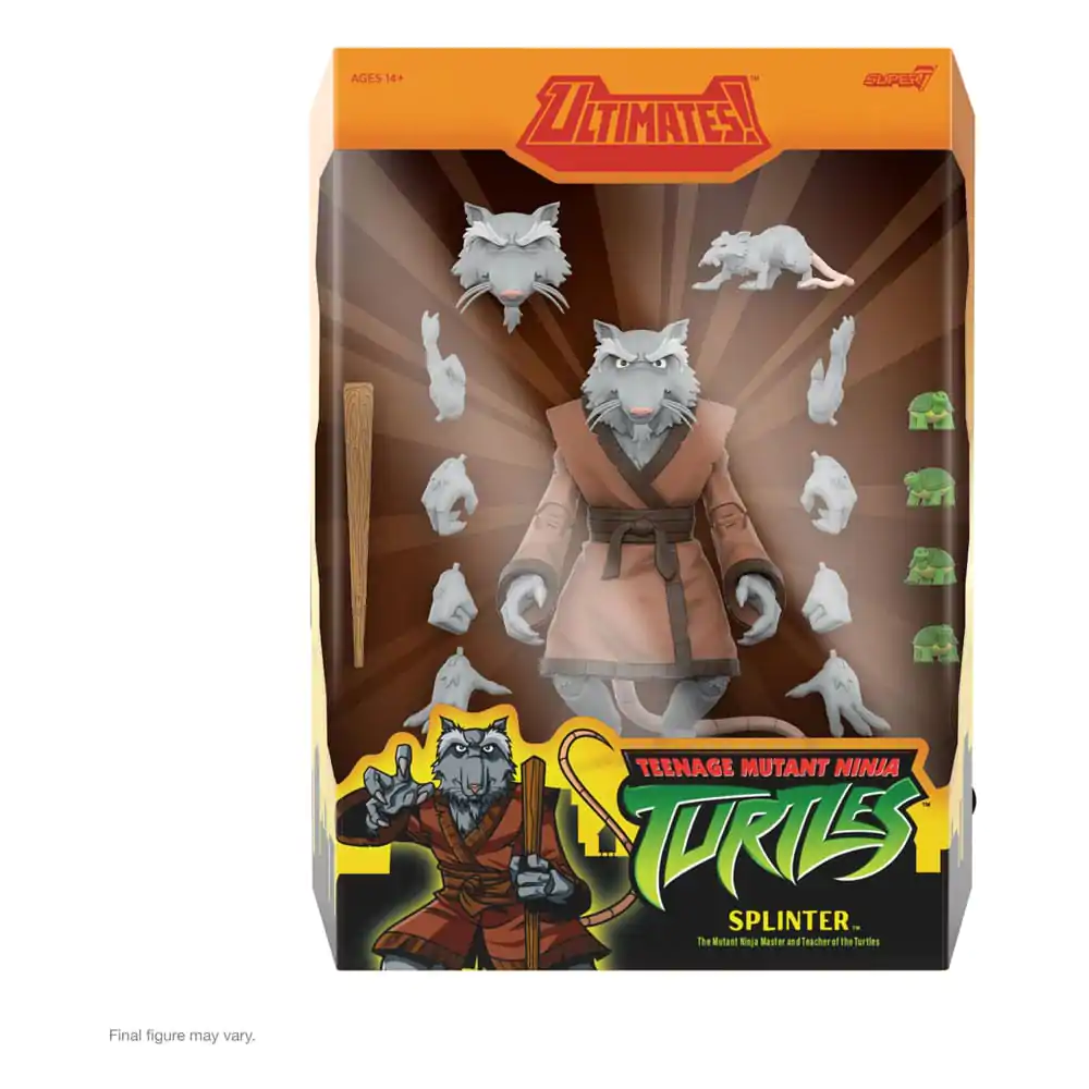 Teenage Mutant Ninja Turtles Ultimates Akčná figúrka vlna 13 Splinter 18 cm produktová fotografia