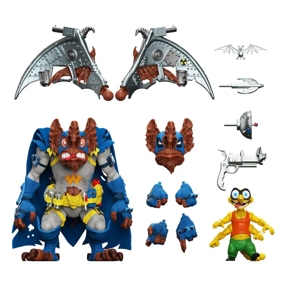 Teenage Mutant Ninja Turtles Ultimates akčná figúrka Wingnut & Screwloose 18 cm termékfotó