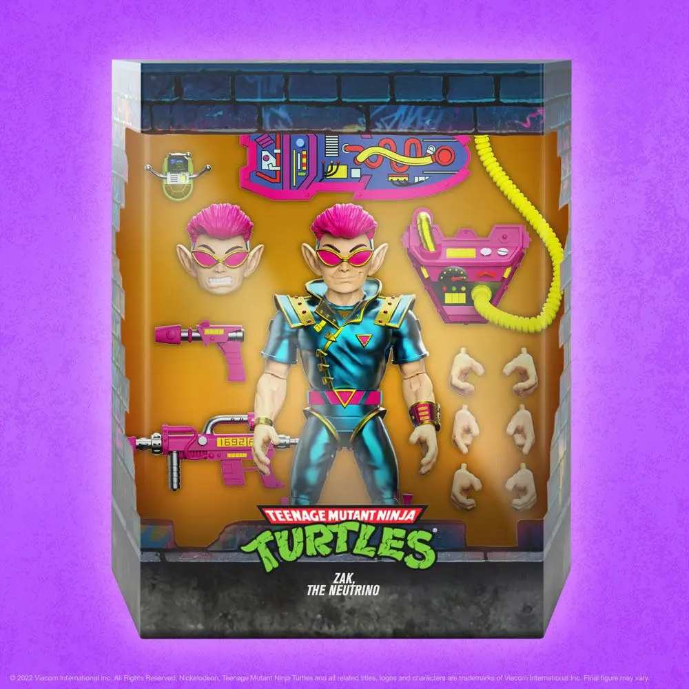 Teenage Mutant Ninja Turtles Ultimates akčná figúrka Zak, The Neutrino 18 cm termékfotó