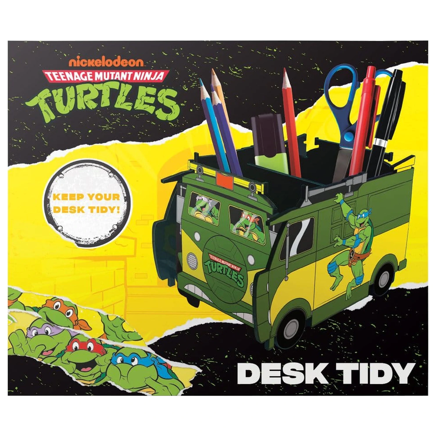 Teenage Mutant Ninja Turtles organizér na stôl Van 23 cm produktová fotografia