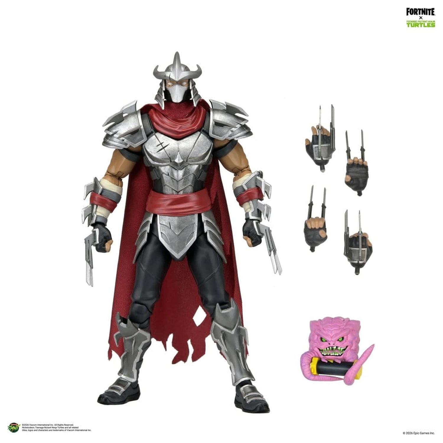 Teenage Mutant Ninja Turtles x Fortnite akčná figúrka Shredder 18 cm produktová fotografia