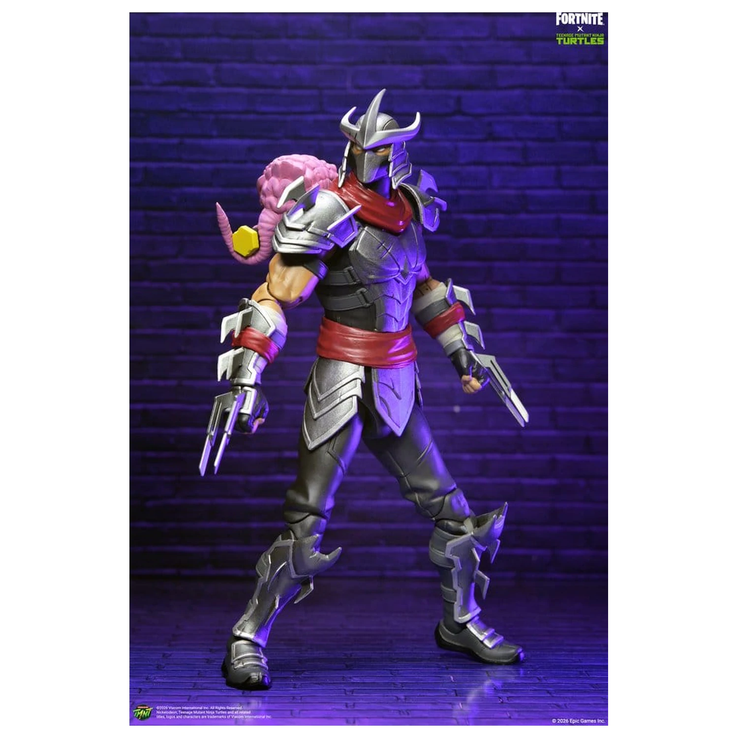 Teenage Mutant Ninja Turtles x Fortnite akčná figúrka Shredder 18 cm produktová fotografia