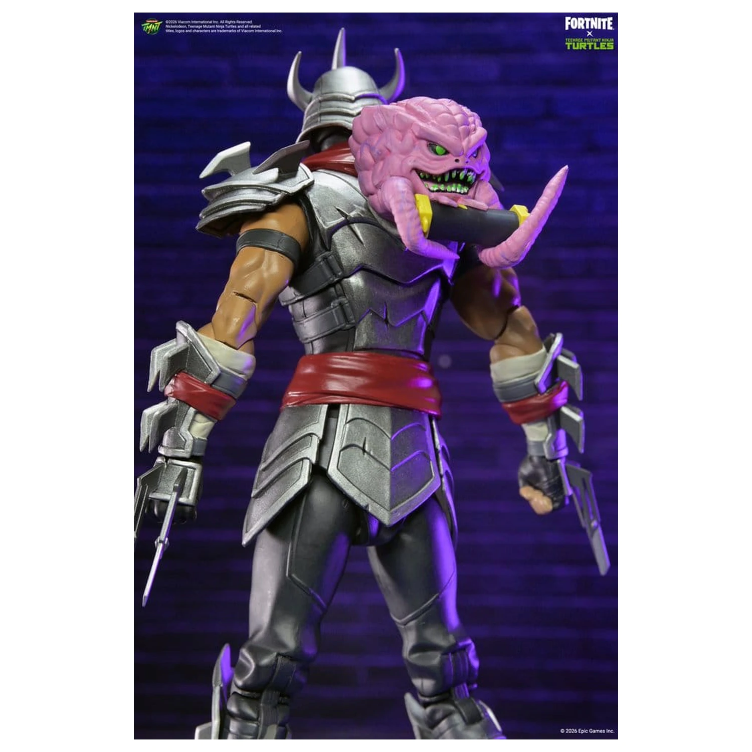 Teenage Mutant Ninja Turtles x Fortnite akčná figúrka Shredder 18 cm produktová fotografia