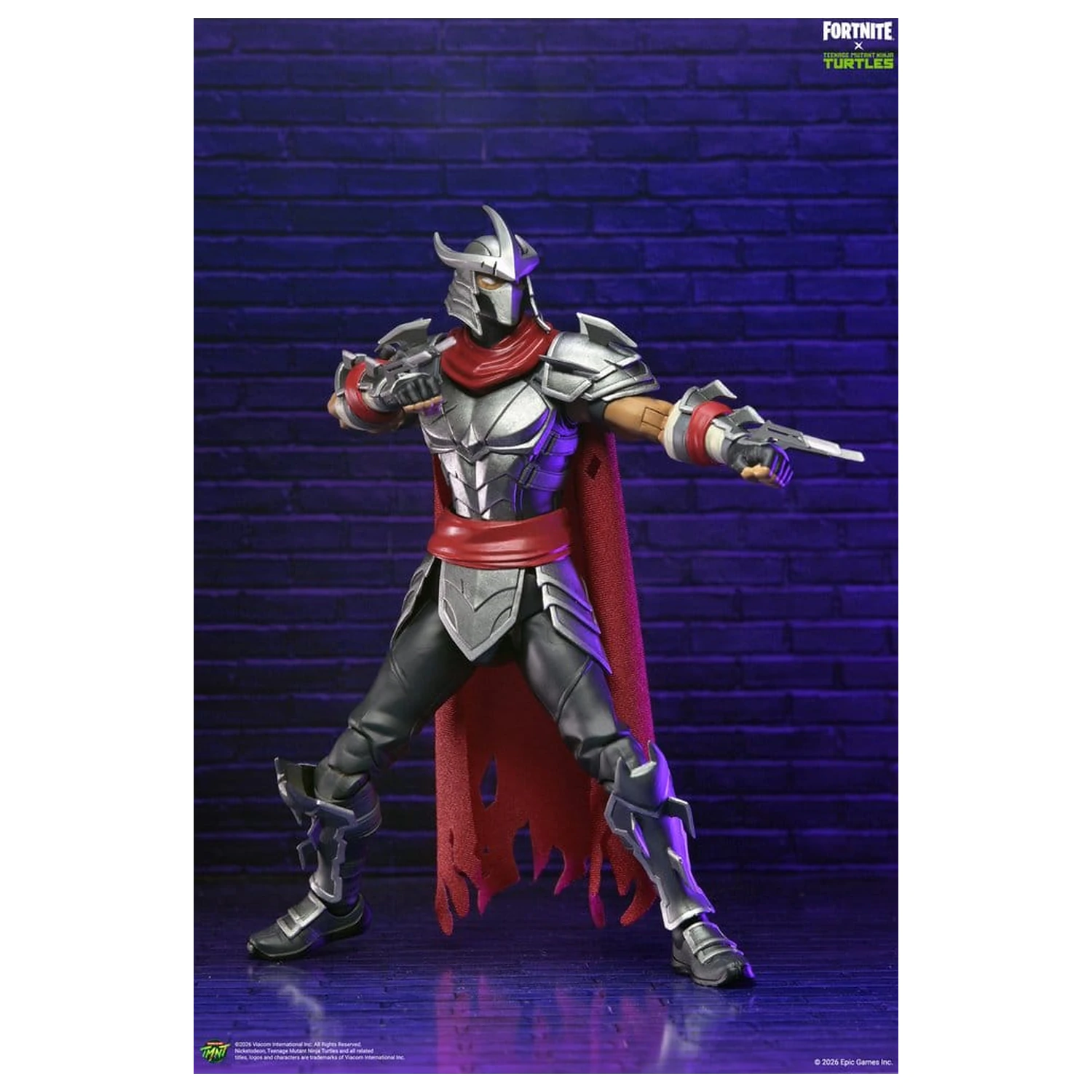 Teenage Mutant Ninja Turtles x Fortnite akčná figúrka Shredder 18 cm produktová fotografia