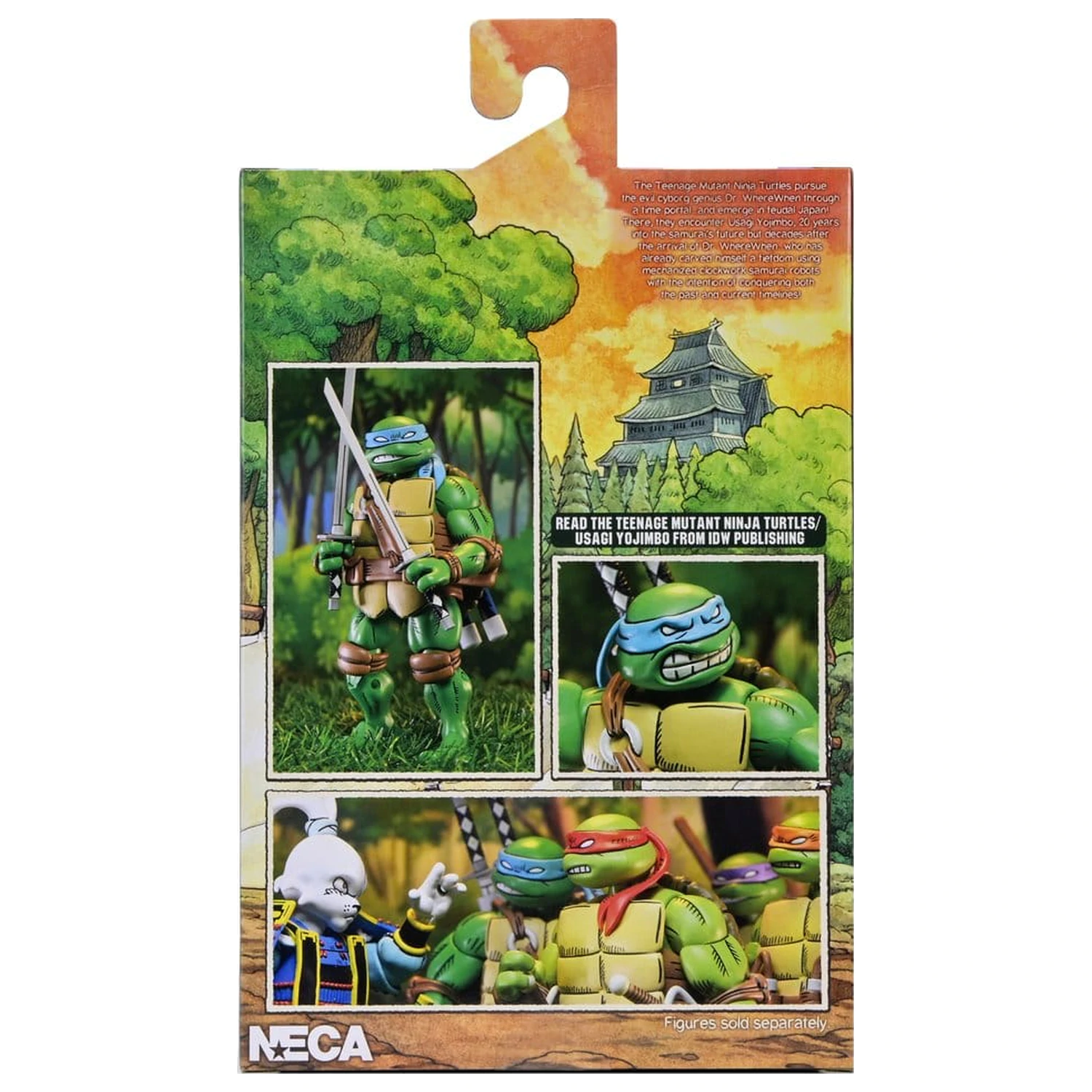 Teenage Mutant Ninja Turtles x Usagi Yojimbo Ultimate Akčná figúrka Leonardo 18 cm produktová fotografia