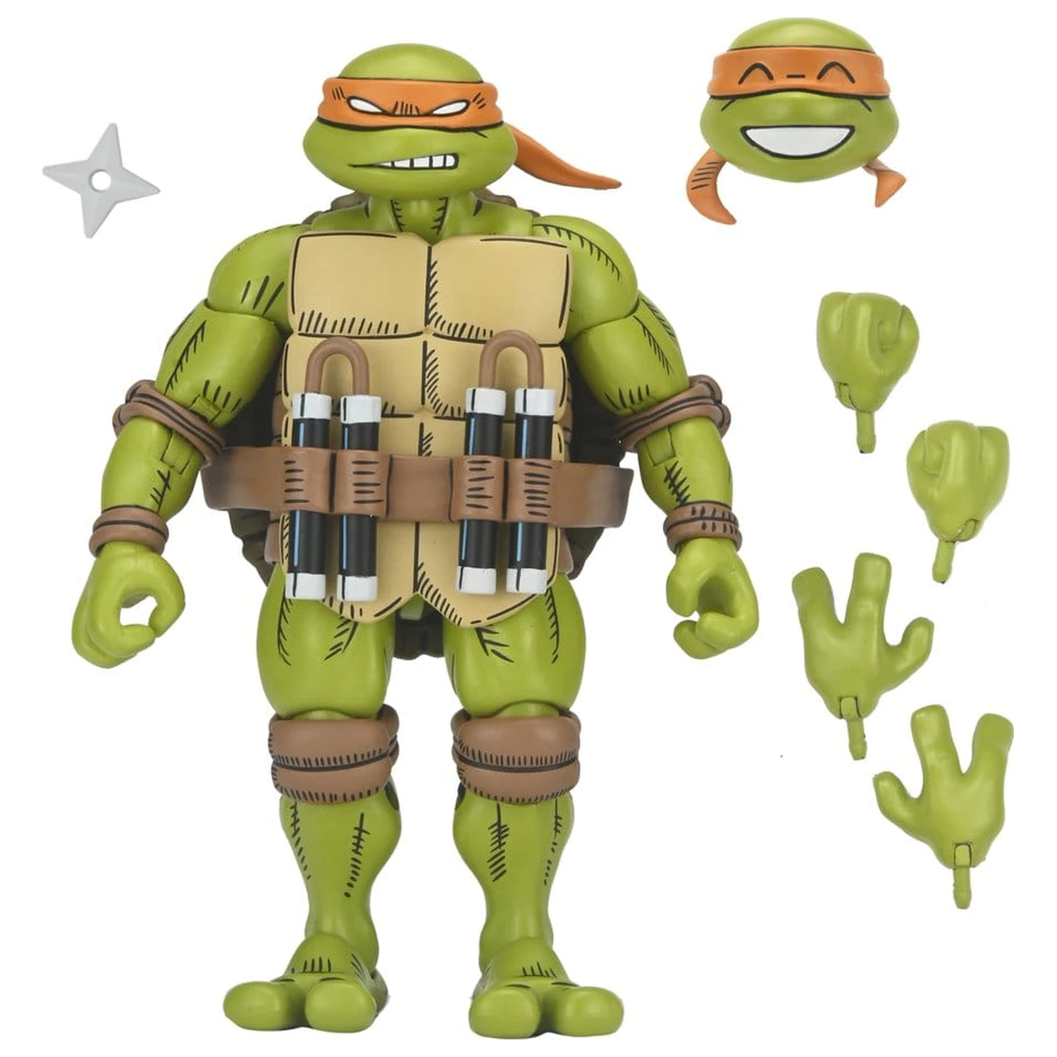 Teenage Mutant Ninja Turtles x Usagi Yojimbo Ultimate Akčná figúrka Michelangelo 18 cm produktová fotografia