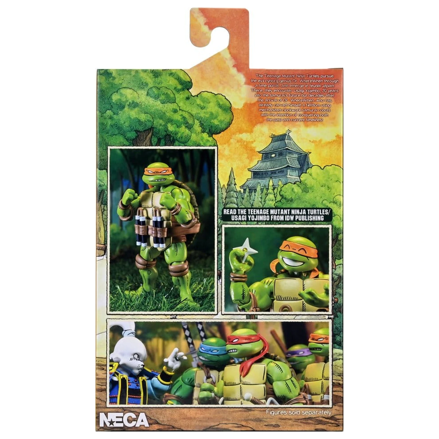 Teenage Mutant Ninja Turtles x Usagi Yojimbo Ultimate Akčná figúrka Michelangelo 18 cm produktová fotografia