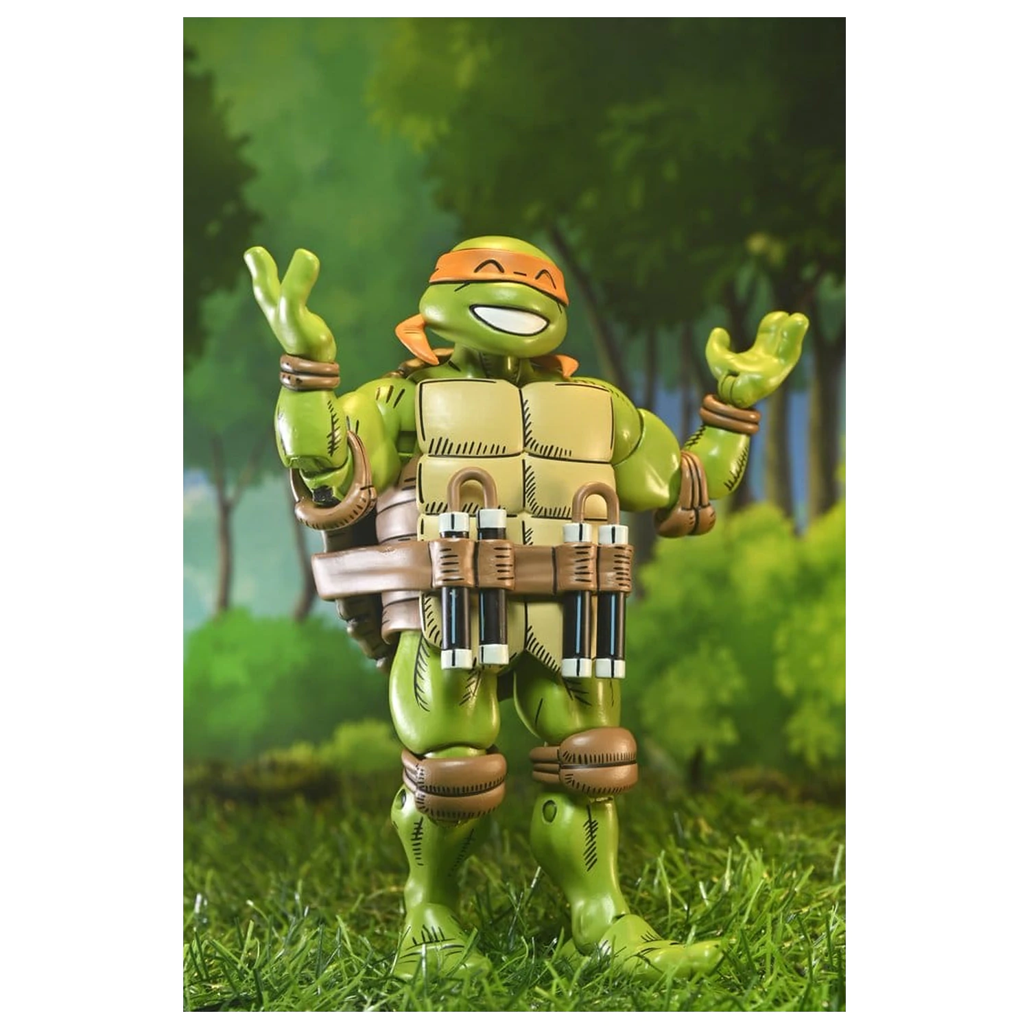 Teenage Mutant Ninja Turtles x Usagi Yojimbo Ultimate Akčná figúrka Michelangelo 18 cm produktová fotografia