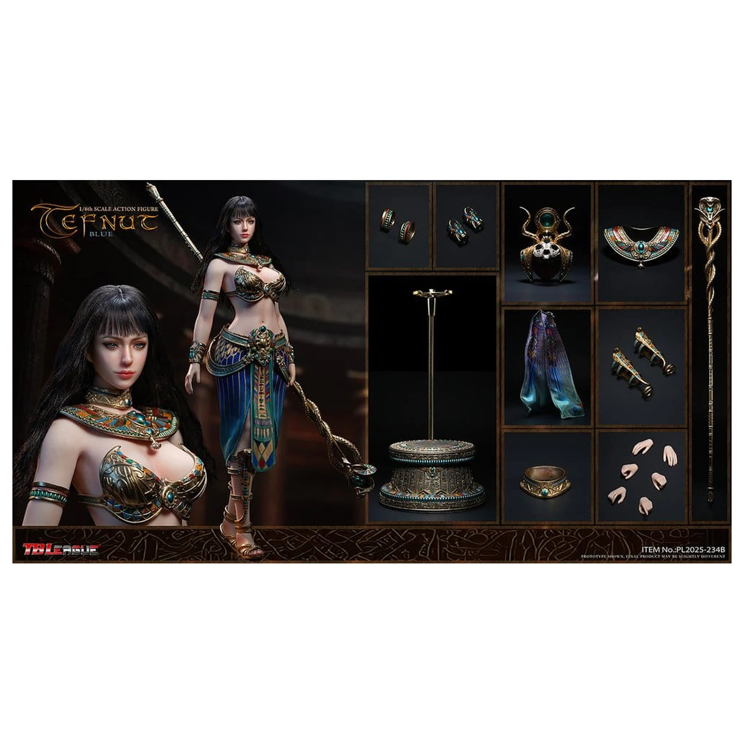 Tefnut akčná figúrka 1/6 Blue Edition 30 cm produktová fotografia