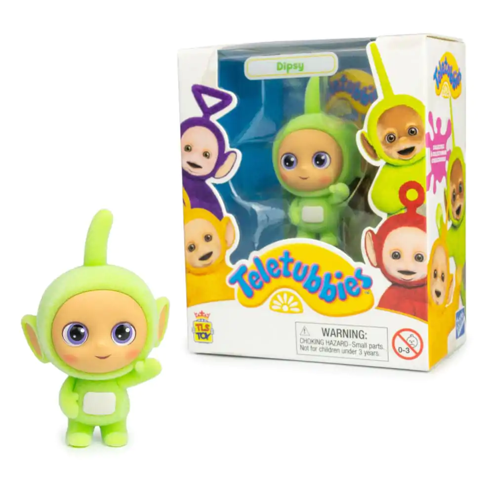 Teletubbies Cheebee Mini figúrka Dipsy Flocked 6 cm produktová fotografia