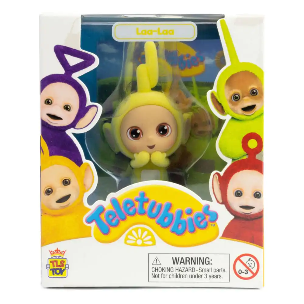 Teletubbies Cheebee Mini figúrka Laa-Laa Flocked 6 cm produktová fotografia