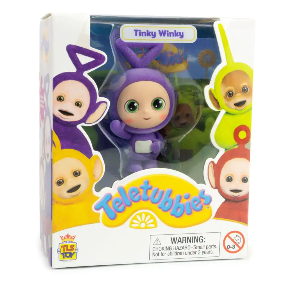 Teletubbies Cheebee Mini figúrka Tinky Winky Flocked 6 cm produktová fotografia