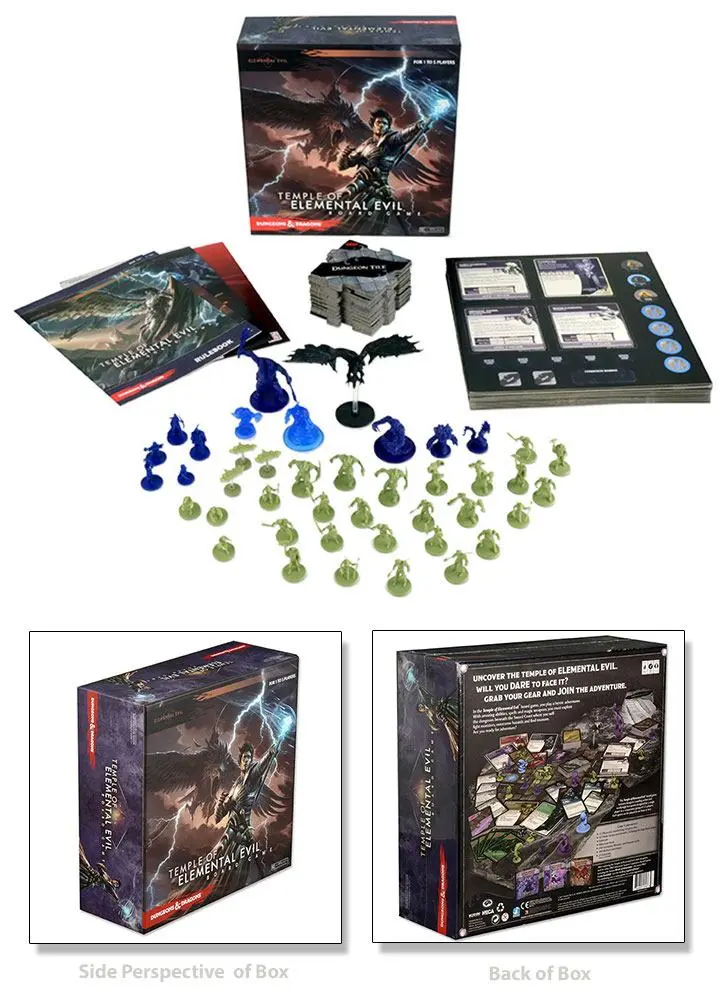 Temple of Elemental Evil Board Game Anglická Verzia produktová fotografia