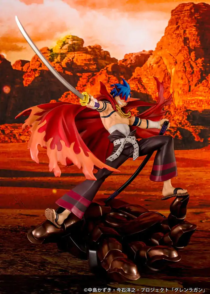 Tengen Toppa Gurren Lagann PVC Socha Kamina & Gurren 27 cm produktová fotografia