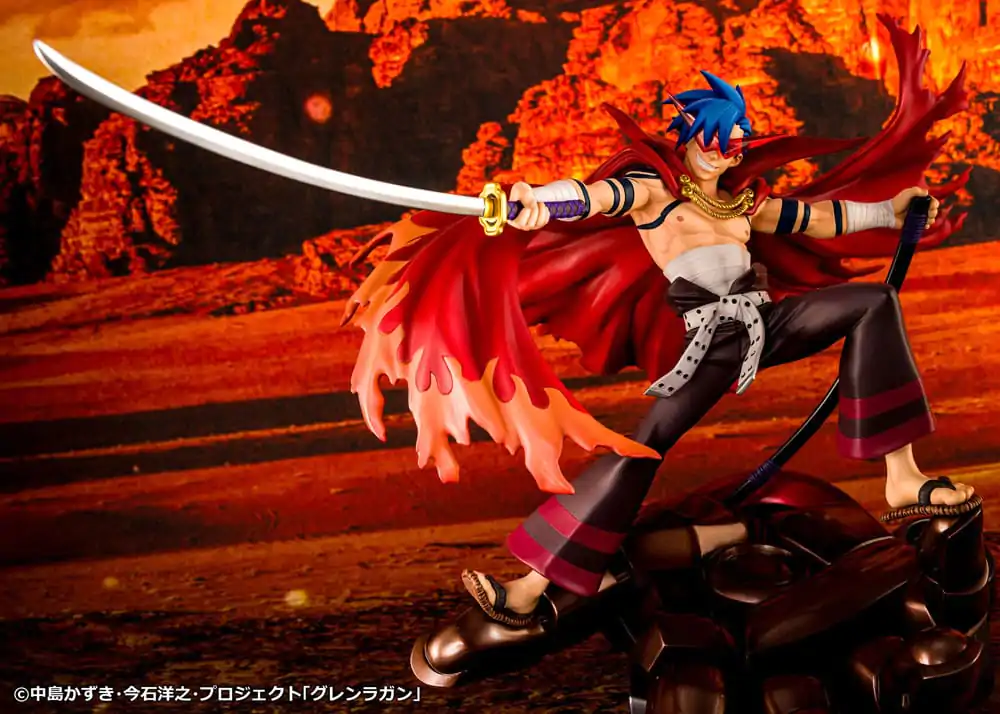 Tengen Toppa Gurren Lagann PVC Socha Kamina & Gurren 27 cm produktová fotografia