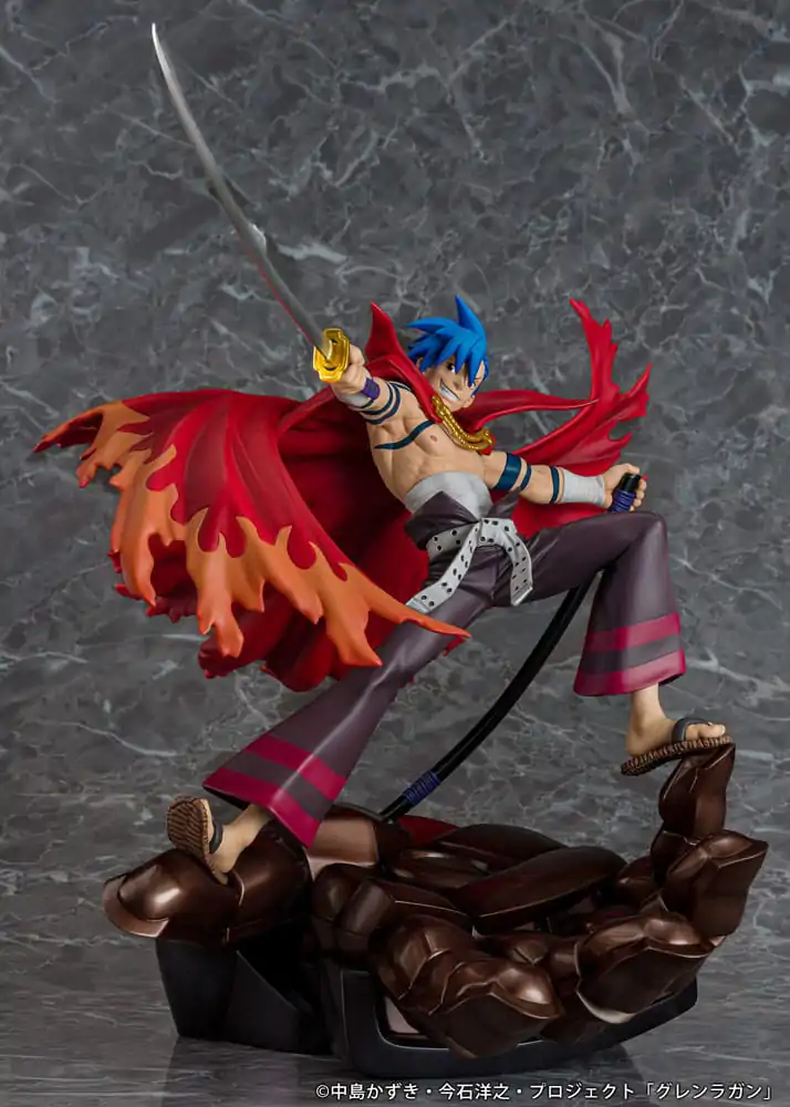 Tengen Toppa Gurren Lagann PVC Socha Kamina & Gurren 27 cm produktová fotografia
