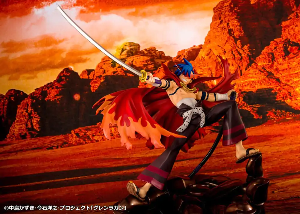Tengen Toppa Gurren Lagann PVC Socha Kamina & Gurren 27 cm produktová fotografia