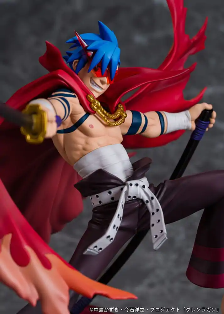 Tengen Toppa Gurren Lagann PVC Socha Kamina & Gurren 27 cm produktová fotografia