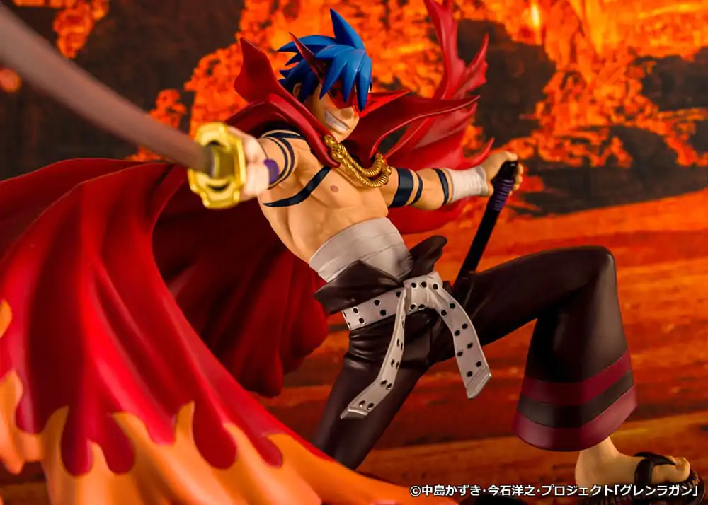 Tengen Toppa Gurren Lagann PVC Socha Kamina & Gurren 27 cm produktová fotografia