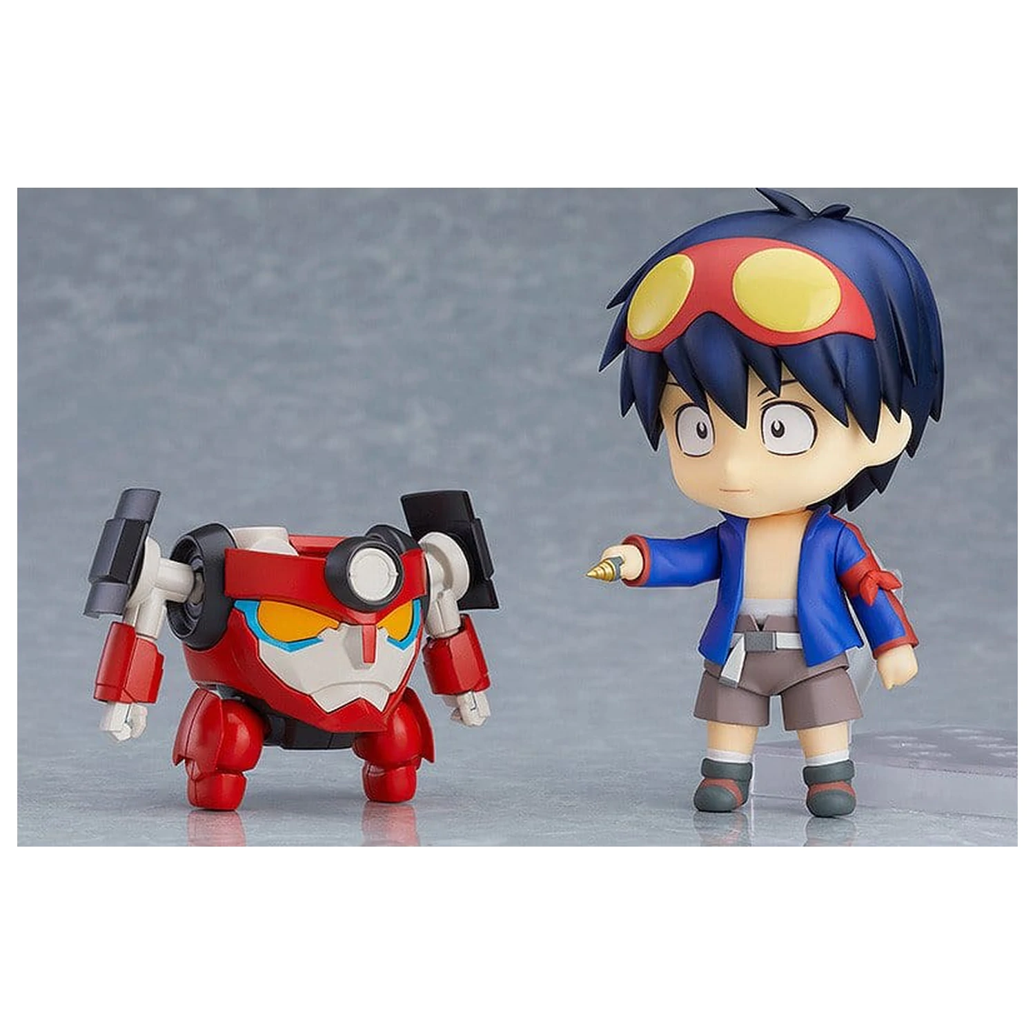 Tengen Toppa Gurren Lagann Moderoid sada plastových modelov Gurren Lagann 14 cm produktová fotografia