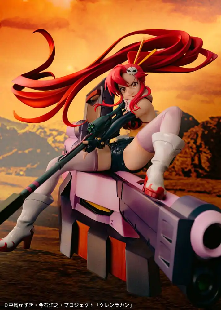 Tengen Toppa Gurren Lagann PVC Socha Yoko & Yoko M Ttank 25 cm produktová fotografia