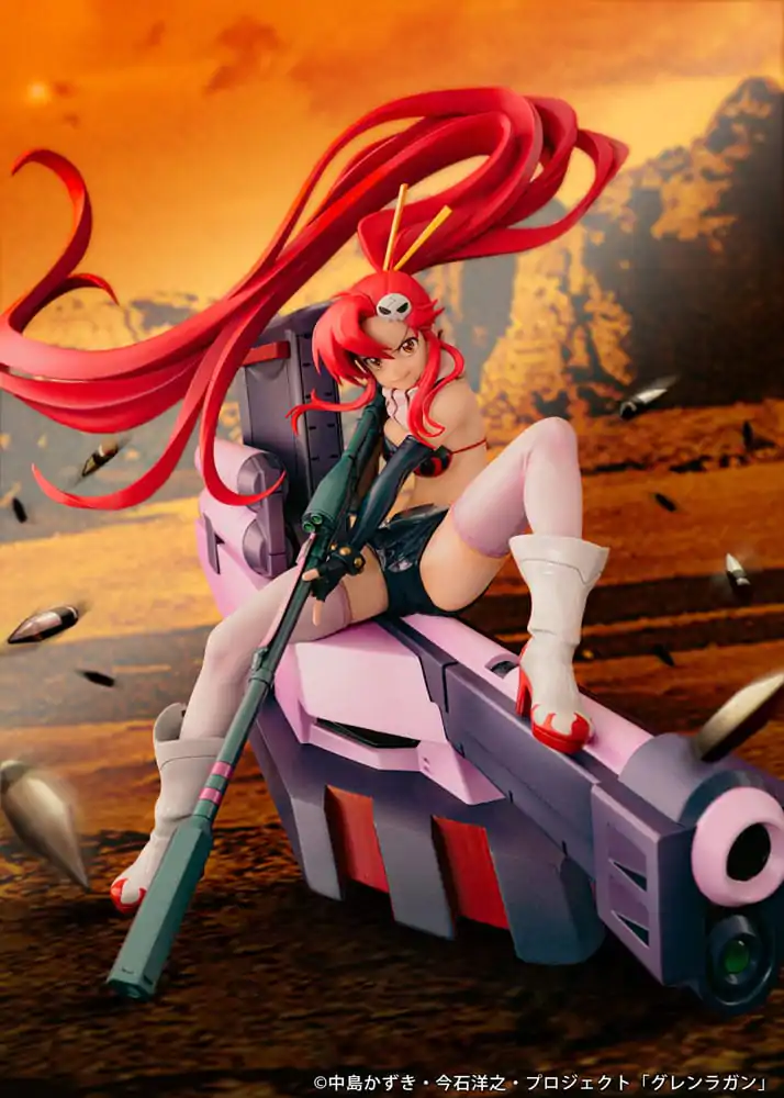 Tengen Toppa Gurren Lagann PVC Socha Yoko & Yoko M Ttank 25 cm produktová fotografia