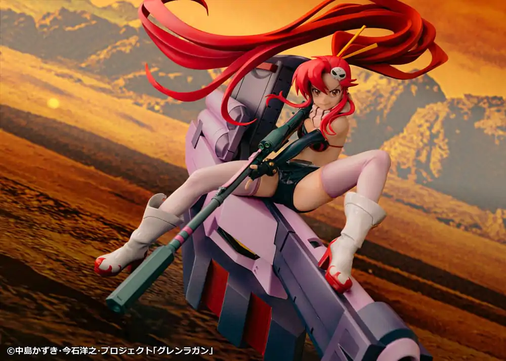 Tengen Toppa Gurren Lagann PVC Socha Yoko & Yoko M Ttank 25 cm produktová fotografia